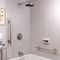 Keeney Mfg Smooth Infinity Grab Bar, Brushed Nickel, 24", 24.00" L, Stainless Steel, Brushed Nickel GB2023-24BN - alternate 5
